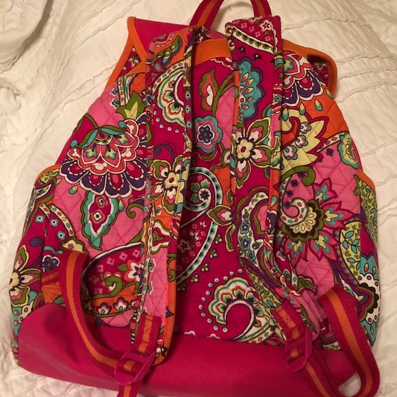 Vera Bradley Draw Backpack - Picture 2 of 4